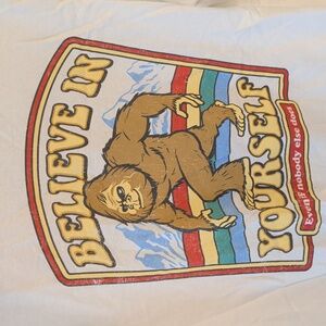 New DOM Believe In Yourself White Cotton Tee